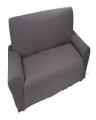 GREY-  2 SEATER SOFA PROTECTER COVER. 