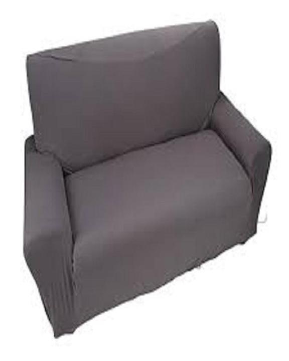 GREY-  2 SEATER SOFA PROTECTER COVER