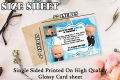 Customize Birthday Invitation Card Boss Baby Theme with Your Photo And Details (Pack Of 6). 