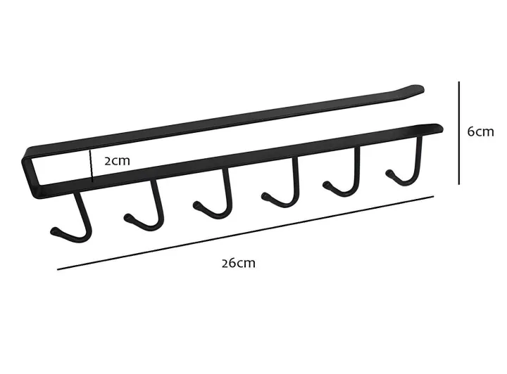 Stainless%20Steel%20Multi%20functional%20Kitchen%20Utensil%20Rack%20with%206%20Hooks%20(White)%20-%20Image%205