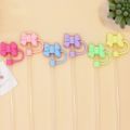 Portable Splash Proof Silicone Straw Covers Dust Proof Plugs Protector Reusable Bow Straw Cover Cap Drinking Straw Topper Accessories Bowknot Drinking Straw Tips Lids for Stanley 40/30 oz Tumbler Cups for 7-8mm Straws. 