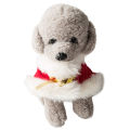 Pet Costumes Bite Resistant Pet Xmas Outfits Cloak Collar. 
