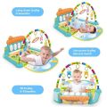 Huanger - 3 In 1 Newborn Baby Play Gym Piano Fitness Rack - Activity Mat. 