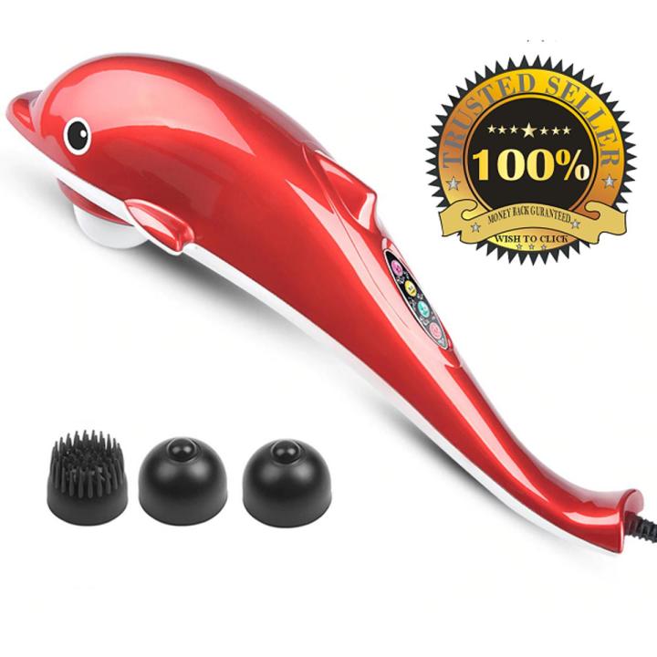 Infrared Massage Hammer - Dolphin Massager With Speed Adjusting Function Soothig Massage