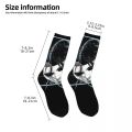 Colorful The Cure Band Robert Smith Football Socks Polyester Crew Socks for Women Men Non-slip. 