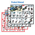Lego City Police Command 6IN1 Trucks Building Blocks Policeman Robot Car Helicopter Model Bricks Toys for Children. 
