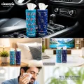 Car Tissue Box  Pack of 2  Cleenza Premium 3 Ply Facial Tissue  Cup Holder Tissue  Imported Car Tissue  Car, Home & Office. 