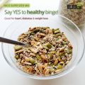 EBG's Super Seed Mix (Pumpkin Seeds, Sesame Seeds, Sunflower Seeds, Flax Seeds) 100g Pouch Pack (Raw, Unroasted, Unsalted). 