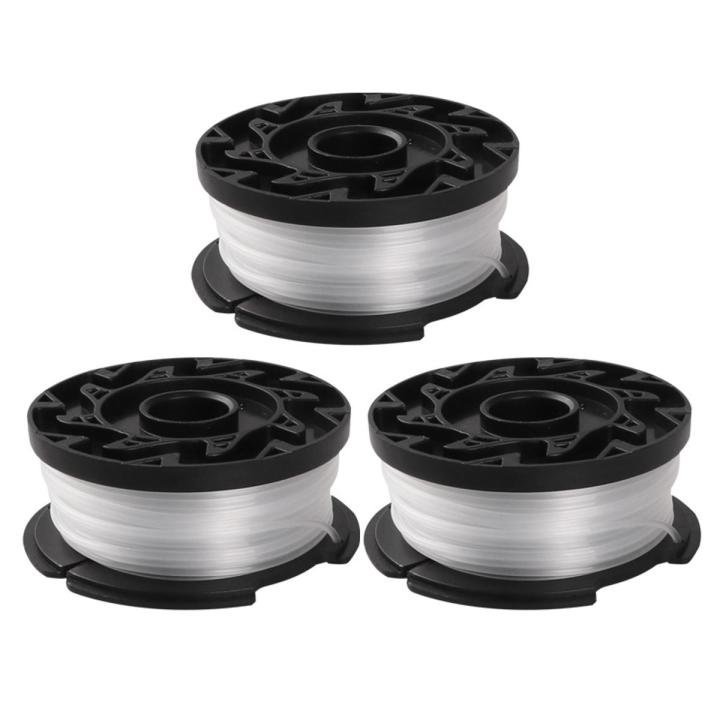 3 Pack Trimmer Replacet Sl for BLACK+DECKER AF-100-3ZP 30Ft 0.065 Inch Trimmer Line