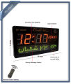 SC106AT Islamic Azan Salat Clock with Red LED Display and Plastic Casing 25x14x2.5 cm. 