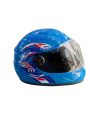 SUPERAIR Bike Helmet - Black - Medium Large - Transparent - black -Visor - Motorcycle Helmet - heavyBike Helmet. 