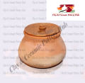 Clay Yogurt Pot with Lid | Dahi banane ka Pot | Yogurt making Pot | Clay Pot for yogurt. 