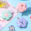 Fresh And Cute Mini Flower Art Knife Portable And Unwrapping Express Delivery Knife Student Office Paper Cutting Handmade Knife. 