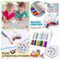 Magical Water Painting Pen, 12 Colors Magic Floating Ink Pen With Spoon, Painting Floating Marker Pens For Kids. 