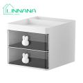 Desktop Storage Box High Capacity Desktop Makeup Drawer Organizer. 