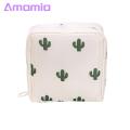 The bag is large enough to hold a few day or night tampons to meet your needs throughout the day; has a zipper closure for easy access and is lightweight for easy portability.. 