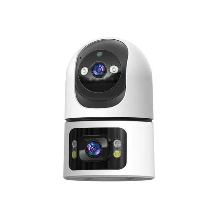 Dual Lens CCTV - 4+4 MP HD CCTV Camera - Wifi Camera - Wifi Smart ...