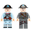 Minecraft Compatible with Lego Building Blocks World War II Doll Toy Suit Collection  Series Sandbag Building Blocks Toys Children's Holiday Gifts Boys and Girls. 