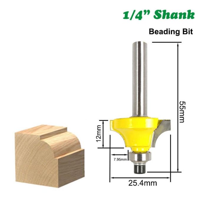 3Pcs%20Router%20bit%20set%20%201/4%20Inch%20Shank%20Forming%20Roundover%20Beading%20Router%20Bit%20Set%20Includes%20Beading%20Bit,%20Double%20Roman%20Ogee%20Bit,%20Roman%20Ogee%20Bit%20with%20Bearing%20for%20Table,%20Drawer%20or%20Cabinet%20Edges%C2%A0-%C2%A01/2"%C2%A0Radius%20-%20Image%204