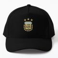 【shenggangshangmao001】（NEW）Afa Logo Stars Argentina World Cha Baseball Cap Hat Hop Black Fish Boys Sport Snapback Mens Solid Color. 