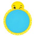 5 Ft+ Bestway Inflatable Summer Smile Spray Splash Play Swimming Pool For Kids Pool With 3 Ring Sidewall Printed Colorful Swimming Pool With Smiley Emoji Face Water Splash Kid Play Fun Party Game Indoor & Outdoor Picnic With Family Easy & Simple Code53081. 