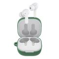 Silicone Earbuds Protective Case For QCY T13 Earphone Shockproof Skin Shell Charging Box Cover For QCYT13 Accessories With Hook. 