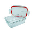 PYREX Easy Vent 1050ml Rectangular Glass Food Storage Container w/ Airtight Leak-proof BPA-free Lid. 