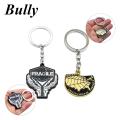 Game Death Stranding Keychain Metal Fragile Keyring Map Logo Key Chains Holder Men Women Chaveiro Cosplay Jewelry Accessories. 