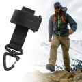 Multi-purpose Nylon Gloves Hook Work Gloves Safety Clip Outdoor Tactical Gloves Climbing Rope Anti-lost Camping Hanging Buck New. 