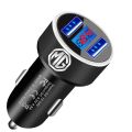 Car Charger For Cigarette Lighter Dual USB Digital Display Fast Charging For MG HS ZS MG6 MG5 EHS MG3 MG7 GT GS Hector ZX EZS. 
