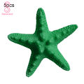 5Pcs Resin Starfish Ornament Beach Ocean Sea Star Home Wall Party Decoration. 