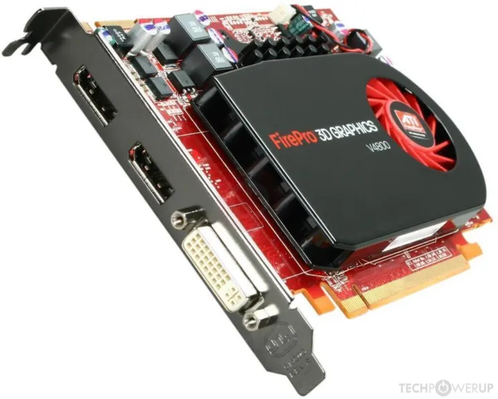 AMD FIREPRO V4800 1GB DDR5 128BIT GRAPHIC CARD