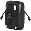 Pouches, Small Duty Belt Backpack Pouch, Cell Phone Pouch Carrying Case Card Holder for Men and Women. 