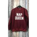 BLACK N WHITE GARMENTS Nap Queen Sweatshirt 943. 