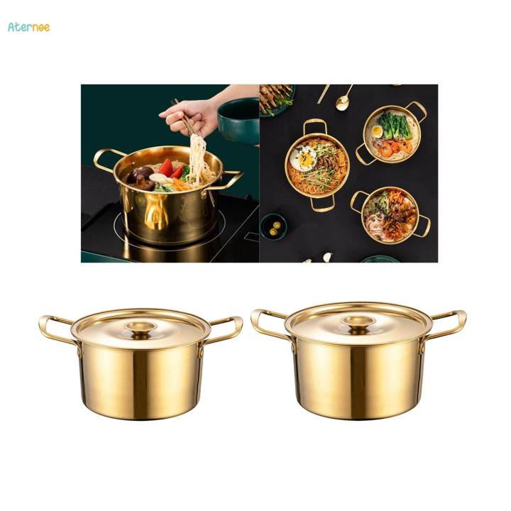 Korean%20Noodle%20Pot%20Cooker%20Fast%20Heating%20Stainless%20Steel%20Multipurpose%20Ramen%20Cooking%20Pot%20Instant%20Noodles%20Pot%20for%20Kitchen%20Picnic%20Soup%20Stew%20Hiking%20-%20Image%202