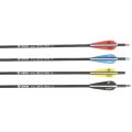 Silk Road Traders Musen MSTJ-78HS ID 6.2mm Carbon Fiber Arrows - Spine 500 - 30 Inches - Recreational Arrows - 12 Pcs. 