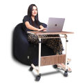 Relaxsit Flexi-C table Adjustable Laptop table,Study table Side table,Office table,Executive table, Workstation, Computer table, Gaming table,Dining table and Coffee table DIY assembly, Flexi- Big is a new addition.. 