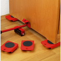 Furniture Move Furniture Transport Lifter Tool SEt Furniture Mover Wheel Bar Roller Device Household Heavy Stuffs Moving Hand Tools Cabinet Sofa Bed Desk Mover 4 Wheeled Mover Roller 1 Wheel Bar Hand Tool. 