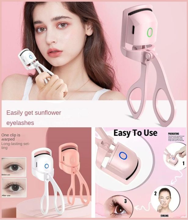 HOT SALE Imported Quality Eyelash Curler for Women Professional Eyelashes Curling Tweezers Clips Long Lasting Eyes Makeup Beauty Tools Fits All Eye Shapes