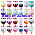Factory price 12OZ Thermos Cold Swig Tumbler Egg Cup Mug Double Wall Vacuum Insulated Water Cup Bar Drinkware. 