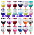 Factory price 12OZ Thermos Cold Swig Tumbler Egg Cup Mug Double Wall Vacuum Insulated Water Cup Bar Drinkware. 