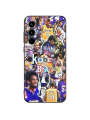 Applicable to Samsung a55 mobile phone basketball Galaxy a35 protective case Kobe Bryant a25 James a15 fall proof a53 illustration a51/a52 anime m54/m53 frosted m33 soft silicone. 
