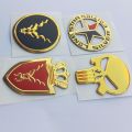 4pcs silicon coated stylish logos for all cars and bikes easy to paste high quality,bumper stickers and decals. 
