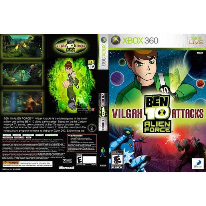 Ben 10 Alien Force: Vilgax Attacks-Xbox 360 - JTAG Modified System