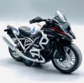 Diecast Heavy Bike Toy Model Light & Sound Pull Back Multicolor. 