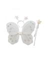 Fairy Wings Set For Kids -White. 