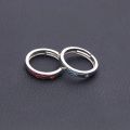 Anime DARLING in the FRANXX Cosplay Ring 02 Zero Two Metal Adjustable Couple Rings Jewelry Prop Accessories Gift. 