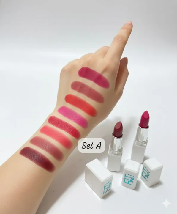 FIT%20Me%2012%E2%80%91pcs%20Matte%20Lipstick%20Set%20%E2%80%94%20Velvet%20Matte%20Shades,%20Creamy%20Application%20-%20Image%202