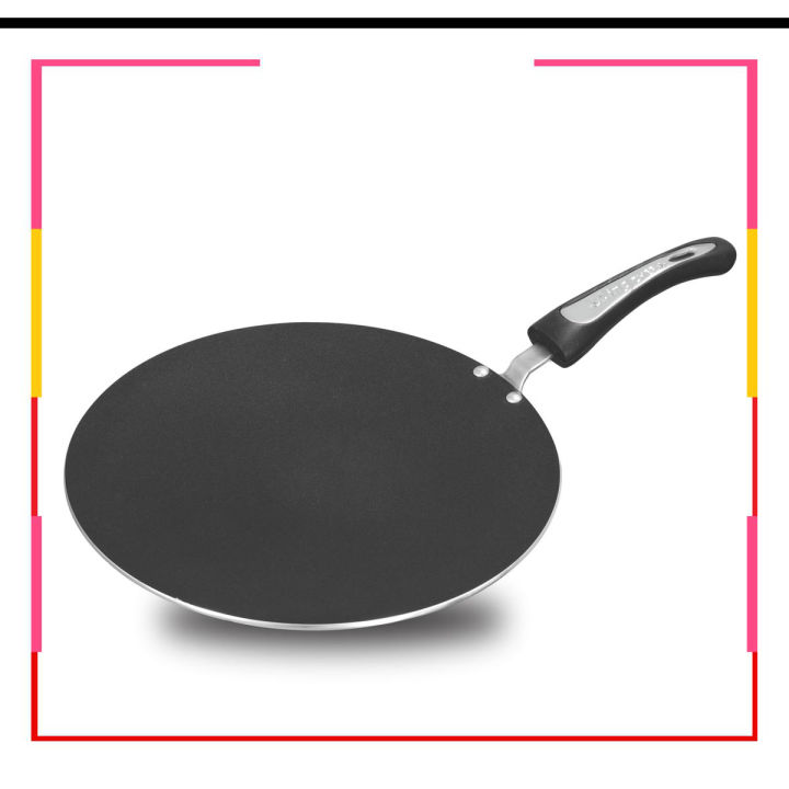 Tawa Non-Stick Bakelite Handle - High-Quality Coating - 30 cm