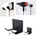 Wall Mount Hangable Hair Dryer Straightener Curler Holder Stand Rack Hook Organiser. 